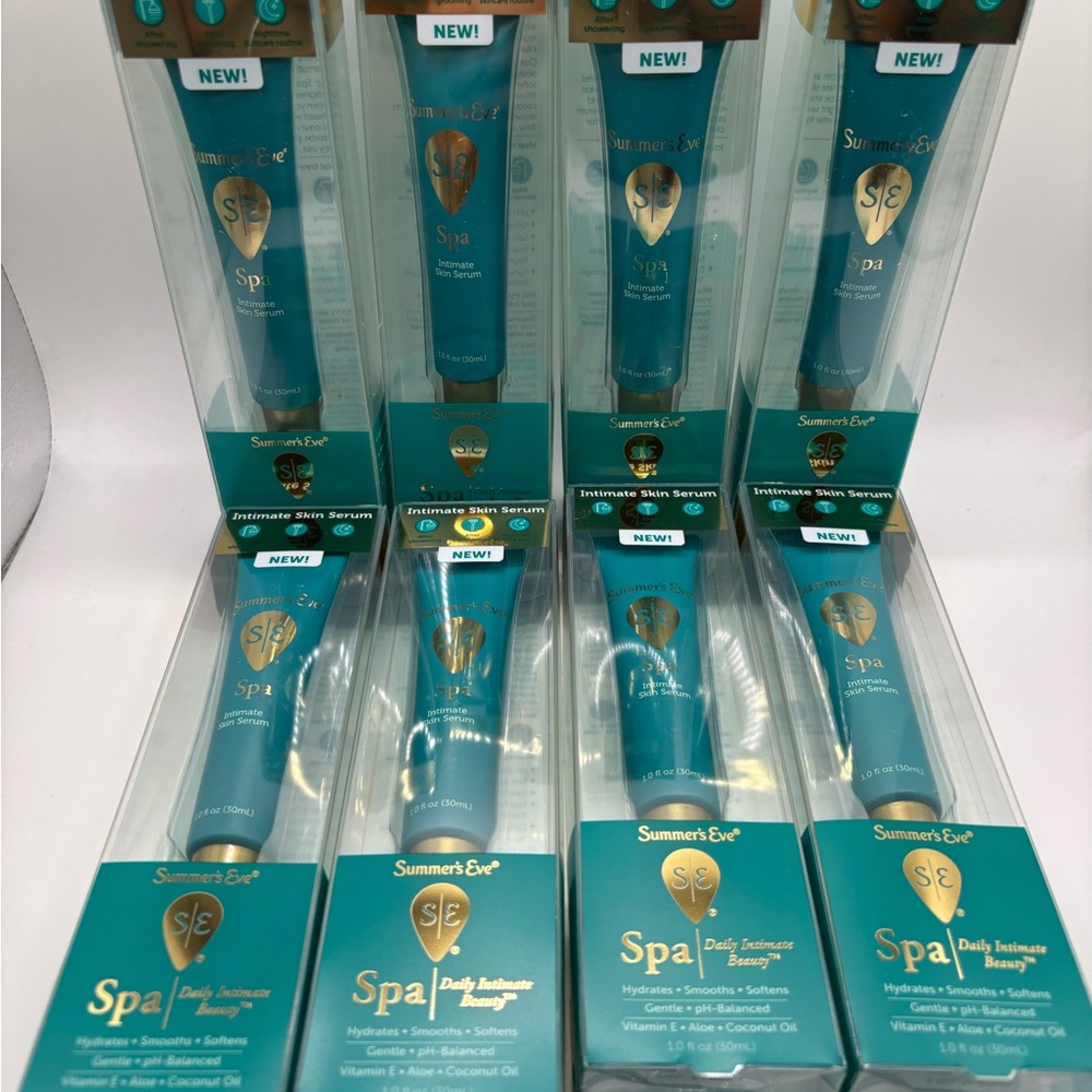 Summer's Eve Spa Daily Intimate Beauty Skin Serum 1 fl oz Lot Of 8 NEW